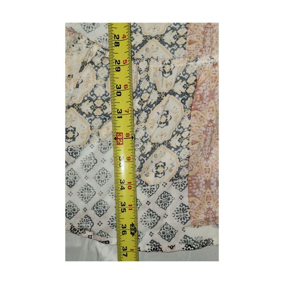 Xhilaration Women's‎ High-Low Asymmetrical Patchwork Skirt Size 2XL - Picture 4 of 5